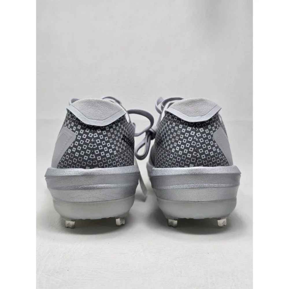 Adidas Adizero Impact WP Gray Metal Baseball Cleats JI1465 Mens Size 15 NEW